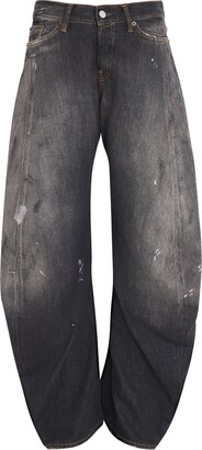 Acne Studios 2022 Dust Devil High Waist Wide Leg Organic Cotton