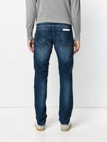 Thumbnail for your product : Neil Barrett faded front jeans