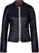 Thumbnail for your product : Duvetica Lightweight Reversible Quilted Down Jacket in Navy