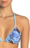 Thumbnail for your product : Maaji Crystal Blue Dally Reversible Triangle Bikini Top