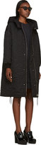 Thumbnail for your product : Stella McCartney Black Oversized Quilted Clarissa Coat