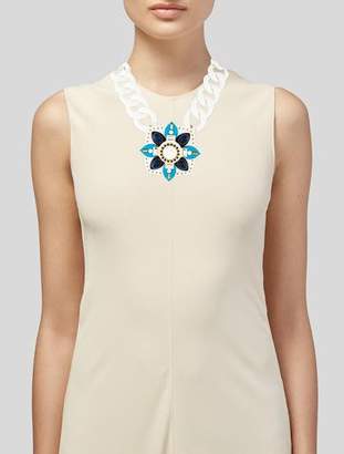 Tory Burch Resin Collar Necklace