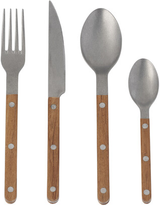 Sabre Brown Bistrot Vintage Four-Piece Cutlery Set