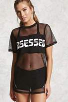 Thumbnail for your product : Forever 21 Active Obsessed Graphic Top