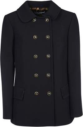 Dolce & Gabbana Double Breasted Buttoned Coat