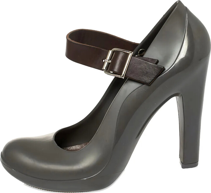 Marni Pre-Owned 125mm Jelly leather pumps