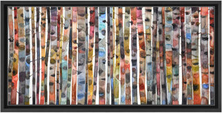 Ready2hangart Brilliant Birch by Norman Wyatt Jr. - Floater Frame Painting