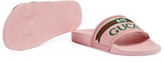 Thumbnail for your product : Gucci Children's print slides
