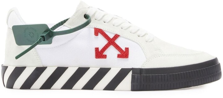 Off-White Vulcanized low-top sneakers - ShopStyle