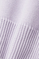 Thumbnail for your product : I Love Mr Mittens Oversized Cotton Sweater - Lilac