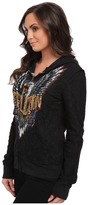 Thumbnail for your product : Affliction Born To Run L/S Reversible Pullover Lace Zip Fleece