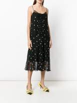 Thumbnail for your product : No.21 embroidered sheer-overlay dress