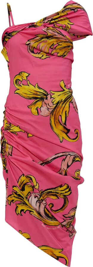 Barocco print dress