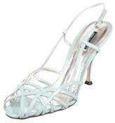 Thumbnail for your product : Dolce & Gabbana Patent Leather Slingback Sandals