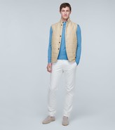 Thumbnail for your product : Loro Piana Quilted linen vest