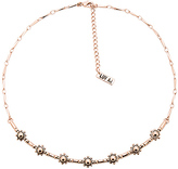 Thumbnail for your product : Luv Aj Baroque Bar Necklace in Metallic Copper.