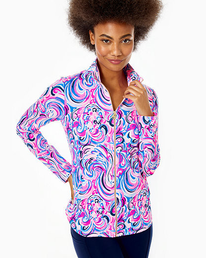 lilly pulitzer full zip jacket
