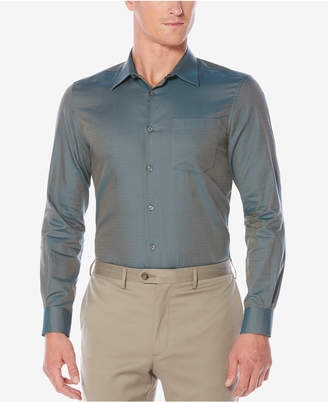 Perry Ellis Men's Iridescent Scale Jacquard Shirt