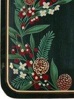 Thumbnail for your product : LES OTTOMANS Handpainted Iron Christmas Tray