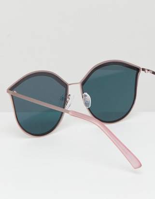 Jeepers Peepers round sunglasses with mirrored lens