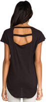 Thumbnail for your product : LnA Hi Lo V Neck Tee