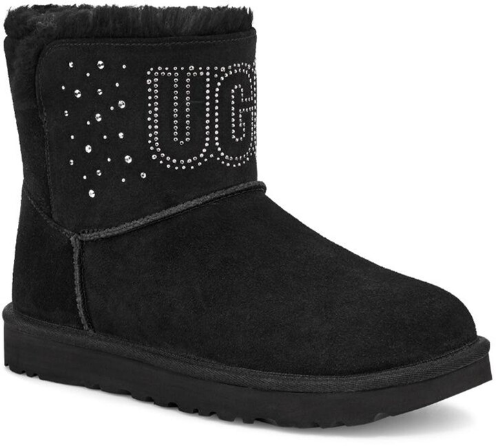 black studded uggs