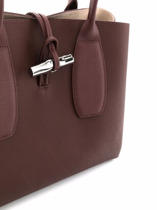 Longchamp Roseau pebbled-leather shoulder bag