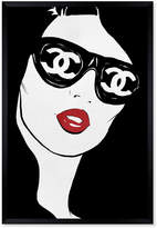Thumbnail for your product : Oliver Gal Sunglasses Flare Framed Art By The Artist Co.