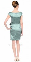Thumbnail for your product : Kay Unger Hug Shoulder Bow Cocktail Dress