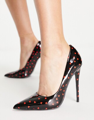 asos white pumps