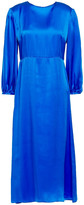 Thumbnail for your product : Mansur Gavriel Silk-satin Midi Dress