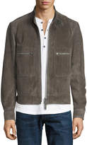 Thumbnail for your product : Tom Ford Calfskin Suede Bomber Jacket