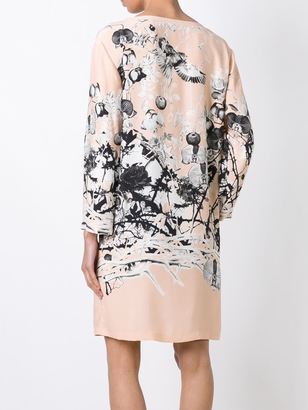 Roberto Cavalli floral print shift dress