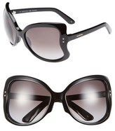 Thumbnail for your product : Valentino 'Rockstud - Butterfly' 61mm Sunglasses