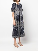 Thumbnail for your product : The Great The Ravine bandana-print midi dress