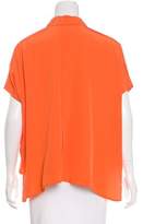 Thumbnail for your product : Diane von Furstenberg Silk Oversize Top
