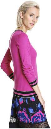 Joe Fresh Women's Metallic Stripe Sweater