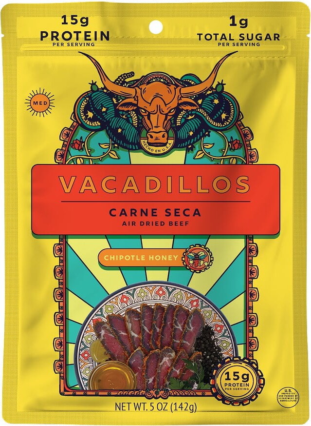 Vacadillos Carne Seca 5oz-Chipotle Honey