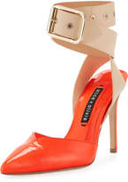 Thumbnail for your product : Alice + Olivia Rachelle Patent Two-Tone Pumps