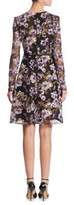 Thumbnail for your product : Giambattista Valli Embroidered Floral-Print A-line Dress