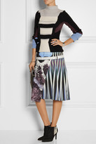 Thumbnail for your product : Peter Pilotto Printed stretch-woven skirt