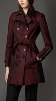 Thumbnail for your product : Burberry Zip Detail Gabardine Trench Coat