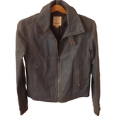 Thumbnail for your product : Diesel Blue Leather Biker jacket
