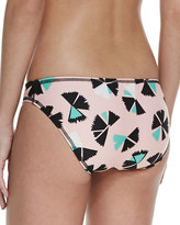 Thumbnail for your product : Marc by Marc Jacobs Pinwheel-Print Classic Swim Bottom, Adobe Pink