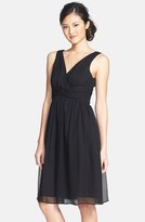 Thumbnail for your product : Donna Morgan 'Jessie' Twist Silk Chiffon Dress