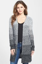 Thumbnail for your product : Love Fate Destiny Ombré Marled Long Cardigan