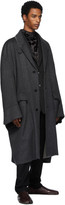 Thumbnail for your product : Maison Margiela Black Wool Regular Fit Trousers