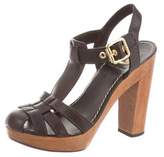 Thumbnail for your product : Tory Burch Leather Platform Pumps