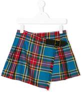 Thumbnail for your product : Burberry Kids checked mini skirt