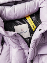Thumbnail for your product : MONCLER GENIUS 7 Moncler Fragment Anthemyx Quilted Shell Hooded Down Jacket - Men - Purple - 3